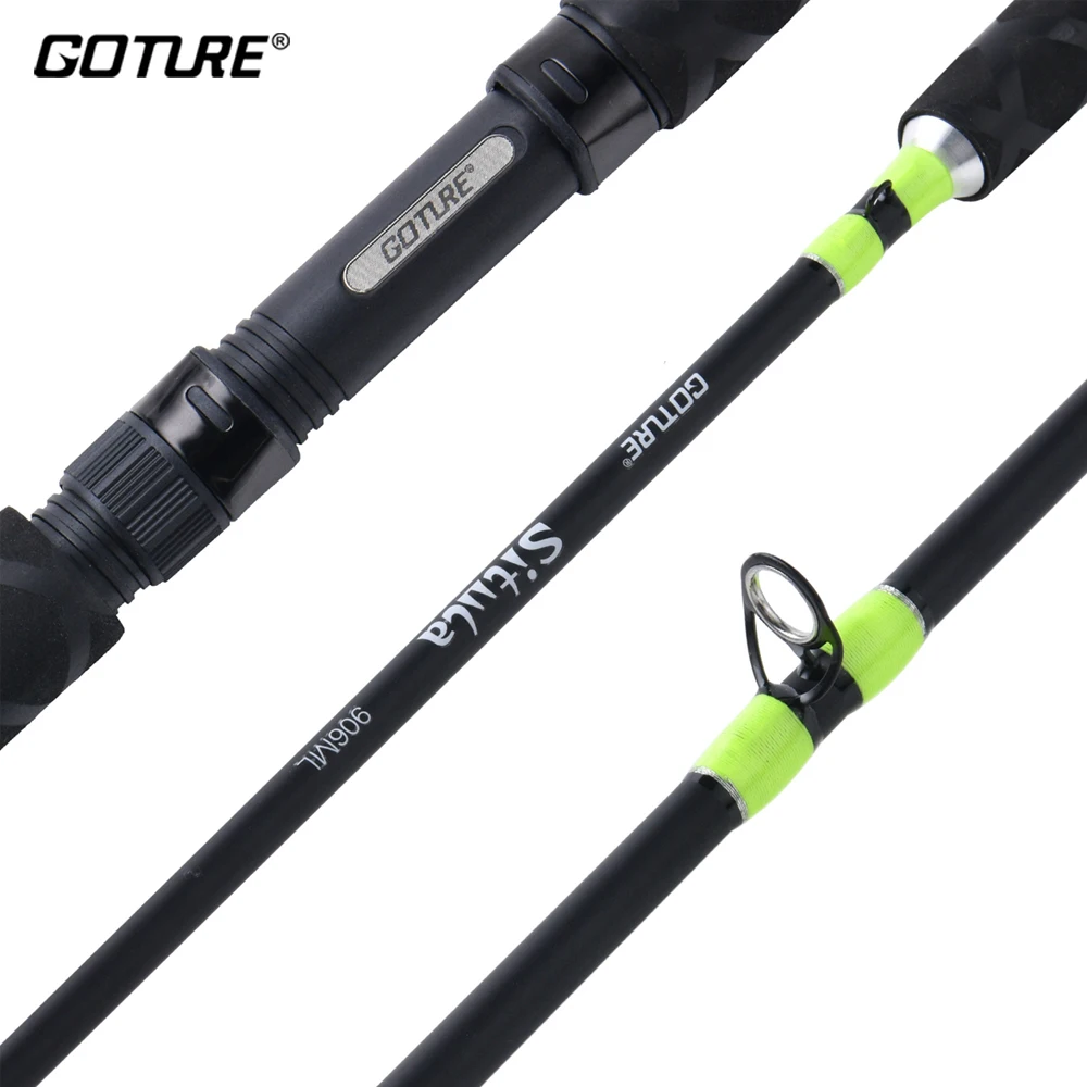 

Goture SITULA Professional Crappie Rod 2.7M 3.0M 3.6M Fishing Rod 24T+30T Spinning Rod 3 Sections Lure Rod Fishing Tackle