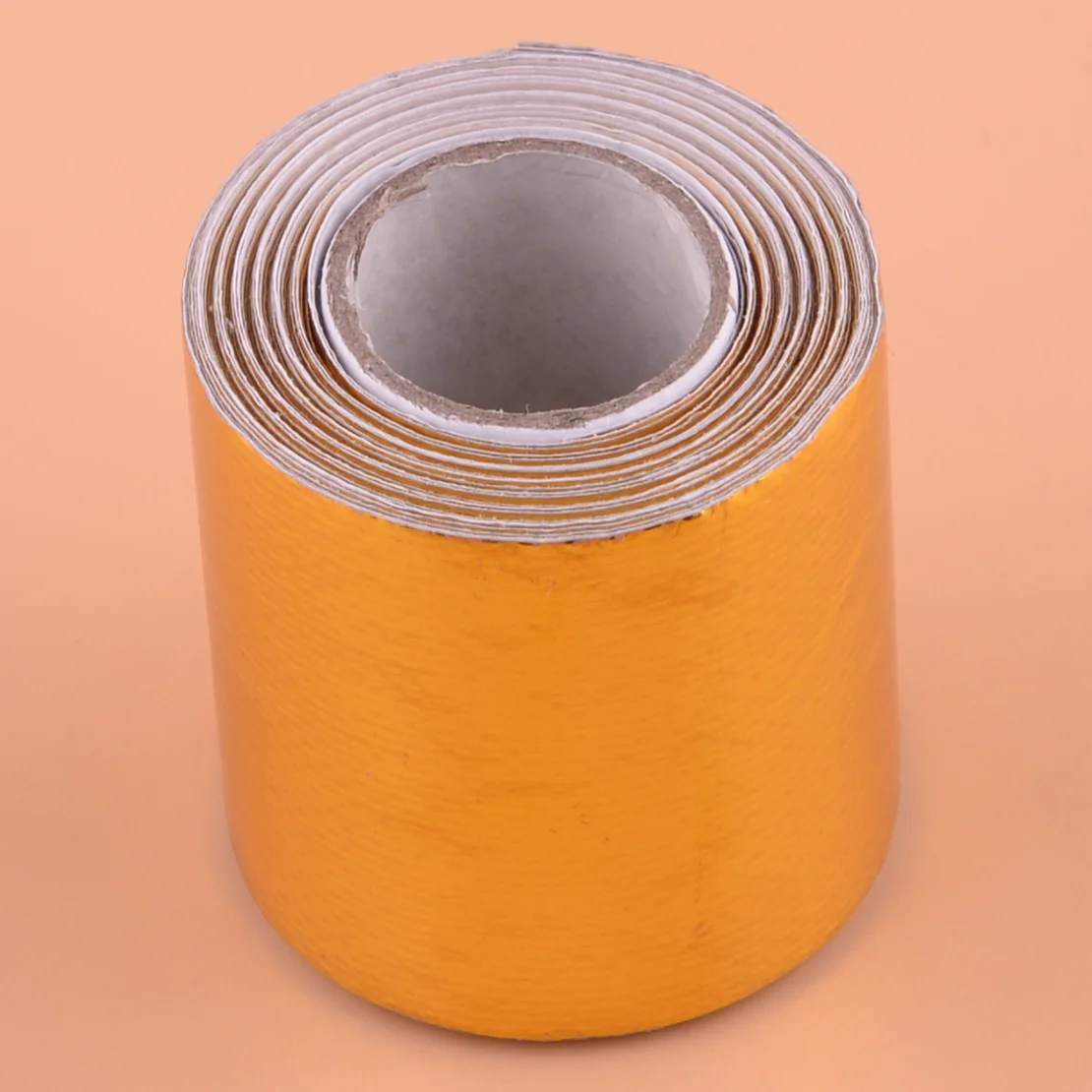 

2" 16.4FT Gold Intake Heat Reflective Tape Wrap Self-Adhesive High Temperature Universal High Quality