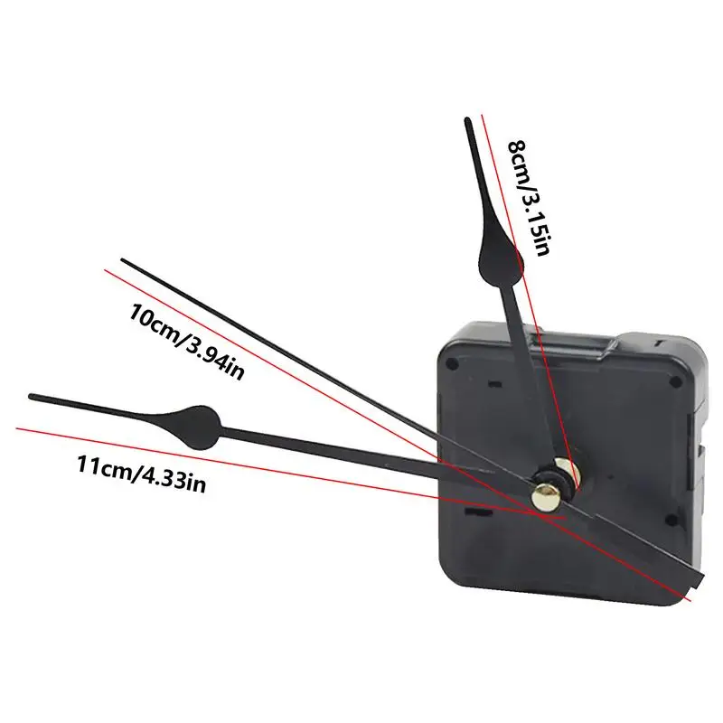 Механизм часов бесшумный кварцевый механизм настенные стрелки набор указателей