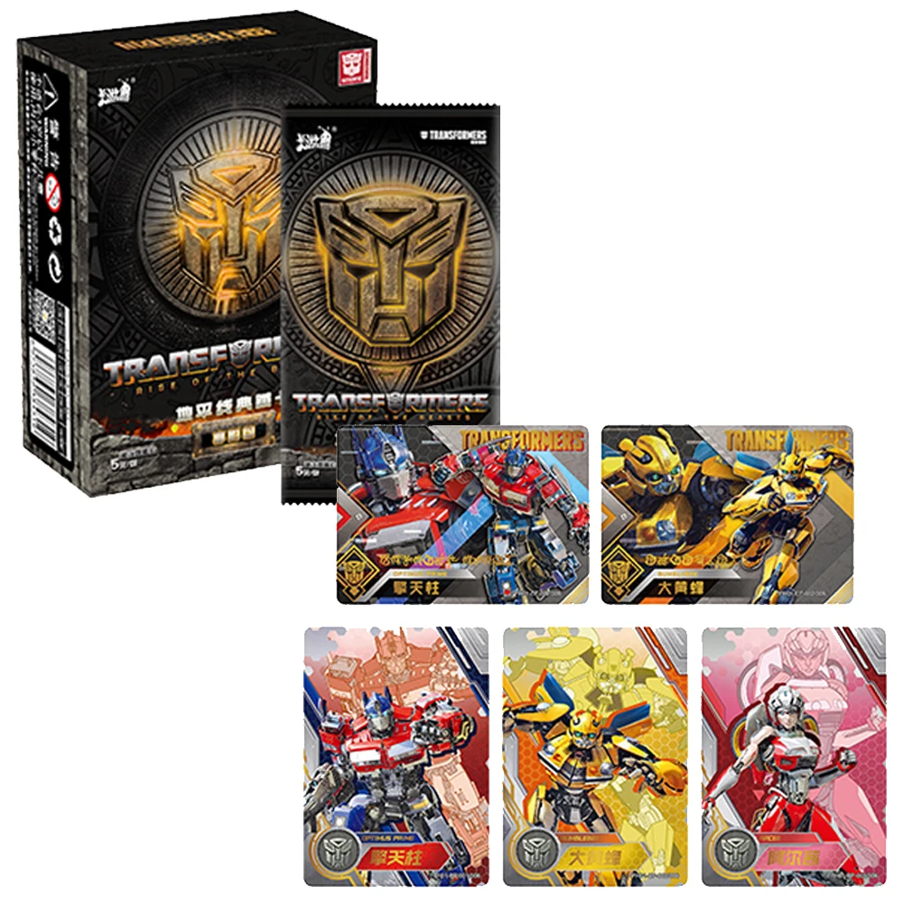 

KAYOU Трансформеры карты Enjoy Pack Optimus Prime Ce карты для мальчиков периферийные оригинальные карты для мальчиков коллекция открыток день рождения сюрприз