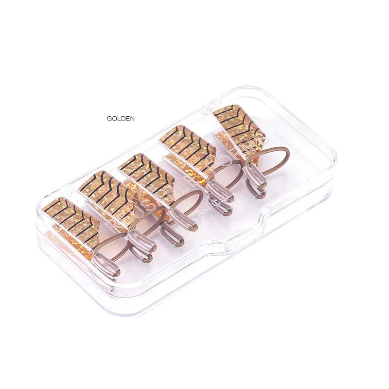 

5 шт., направляющие для наращивания ногтей с изогнутой формой