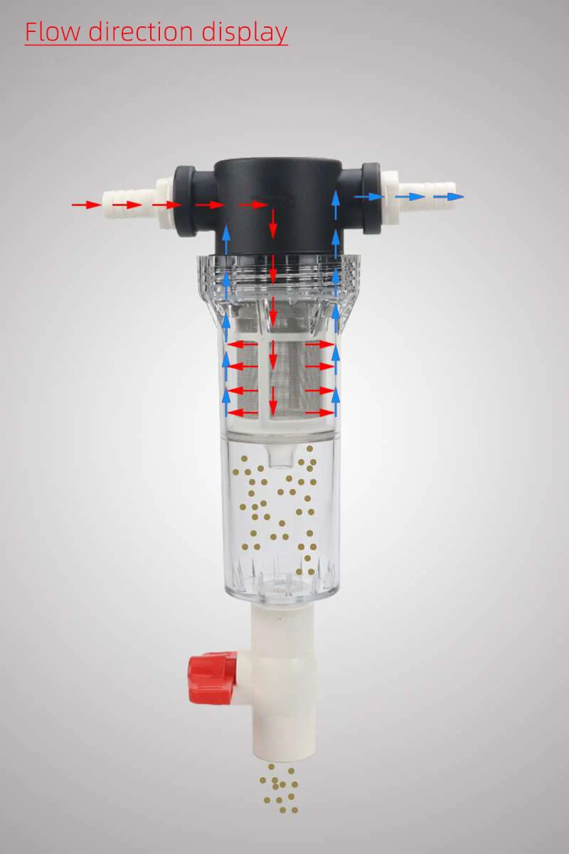 Аквариумный аквариумный полностью прозрачный коллектор отходов дренажный