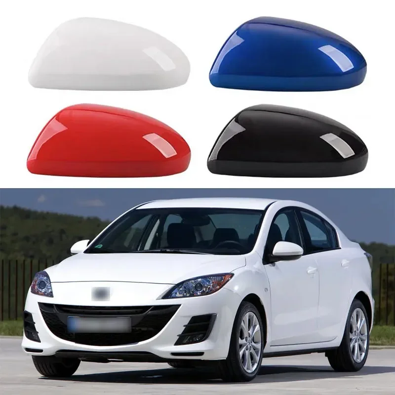 Фото Для Mazda 2 2007–2015, Mazda 3 2007–2015: Замена корпуса/накладки зеркала заднего вида для серии Jinxiang Star Cheng Horse №1