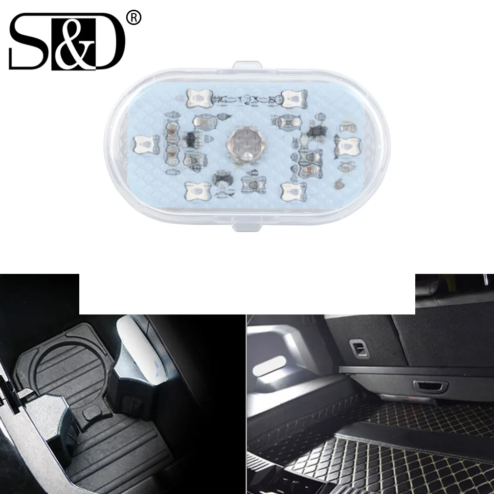 

1 шт. автомобильный внутренний светильник для чтения светодиодный ночник сенсорный UBS зарядный светильник для заднего сиденья автомобиля п...