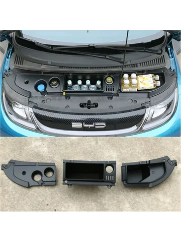 Передняя Коробка для хранения в салоне, подходит для BYD Dolphin Motor, защитная крышка, коробка для хранения, модифицированные детали