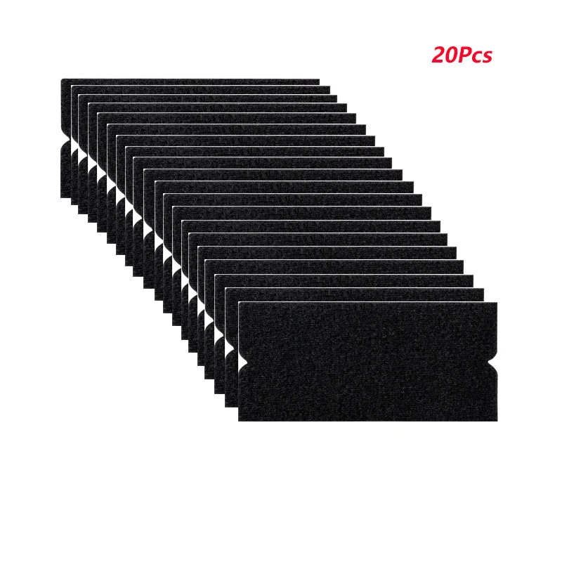 

40/20 Шт. 4-дюймовые Фетровые Скребки Для Виниловой Пленки, Мягкие Тканевые Ракели Для Оклейки Автомобилей