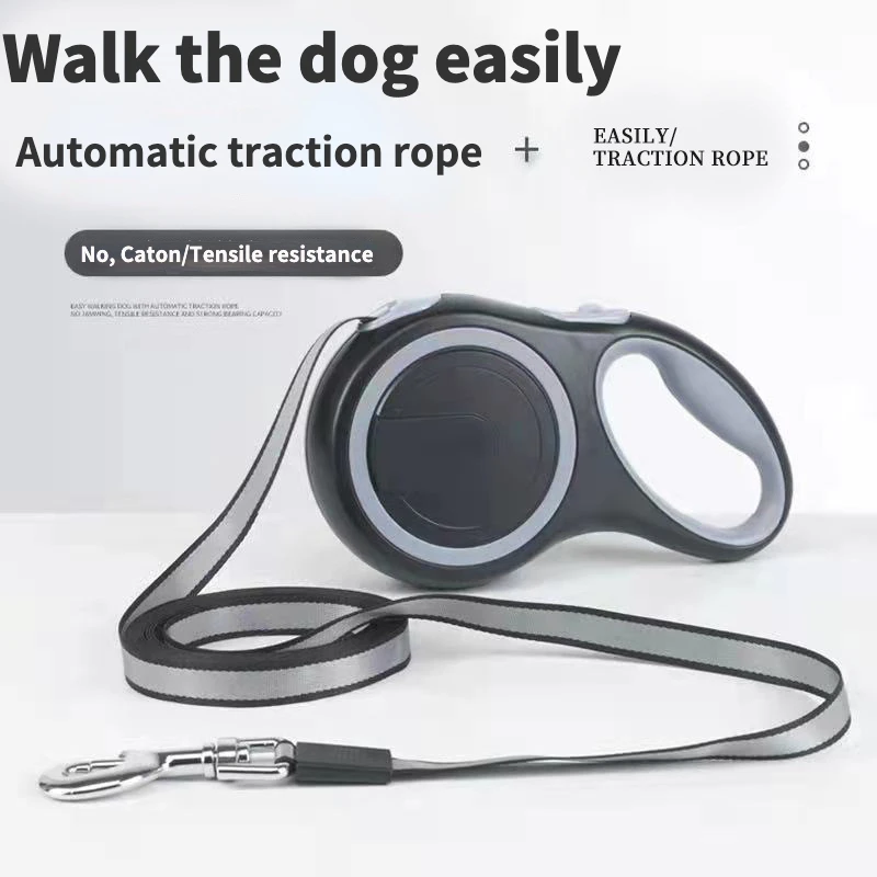 

Retractable Dog Leash Durable Nylon Walking Big Dog Lead Guide Scalable Automatic Extension Running Dog Leash Rope 5M 8M