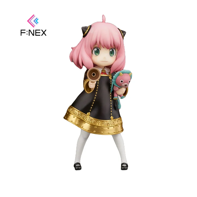 

In Stock Anime Figure Original 15cm F:NEX SPY x FAMILY Kawaii Anya Forger Figuras Anime Model Toy Collect Decoration Doll