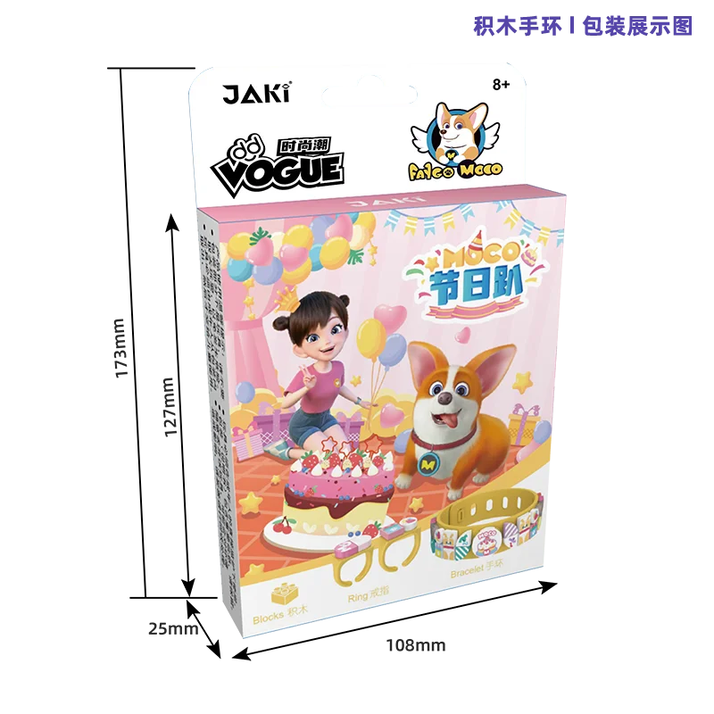 Новые креативные Конструкторы в горошек для творчества детский браслет с