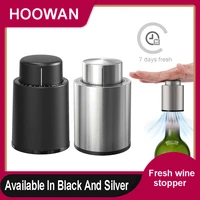 vacuum stopper wine stopper with scale long lasting food grade wine bottle cap press type silicone wine bottles plugs bar tools
