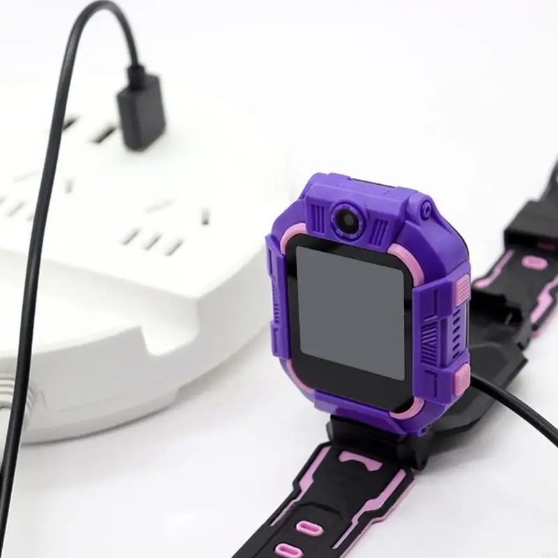 Фото Универсальный 4-контактный 9 мм 3,0 мм Space Smart Watch Магнитный зарядный кабель USB 2.0 «папа» на 4-контактный магнитный зарядный кабель для умных часов №3