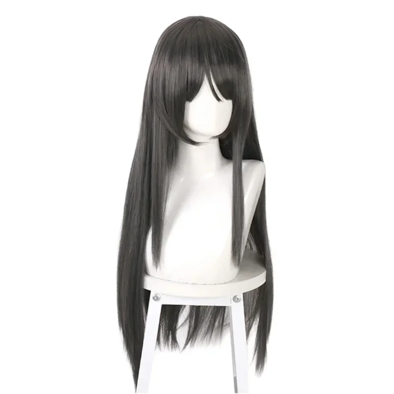 Аниме Puella Magi Madoka Magica Walpurgisnacht Rising Akemi Homura Косплей Костюм Парик