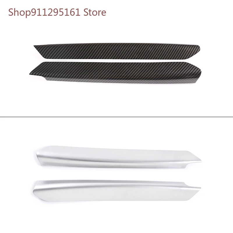 

Car Accessory Car Styling Center Console Side Decoration Strips Stickers ABS Carbon Fiber For Mercedes Benz E Class W212 2013-15
