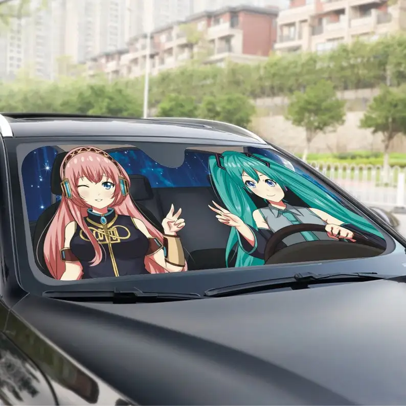 

Солнцезащитный козырек гармошкой Miku