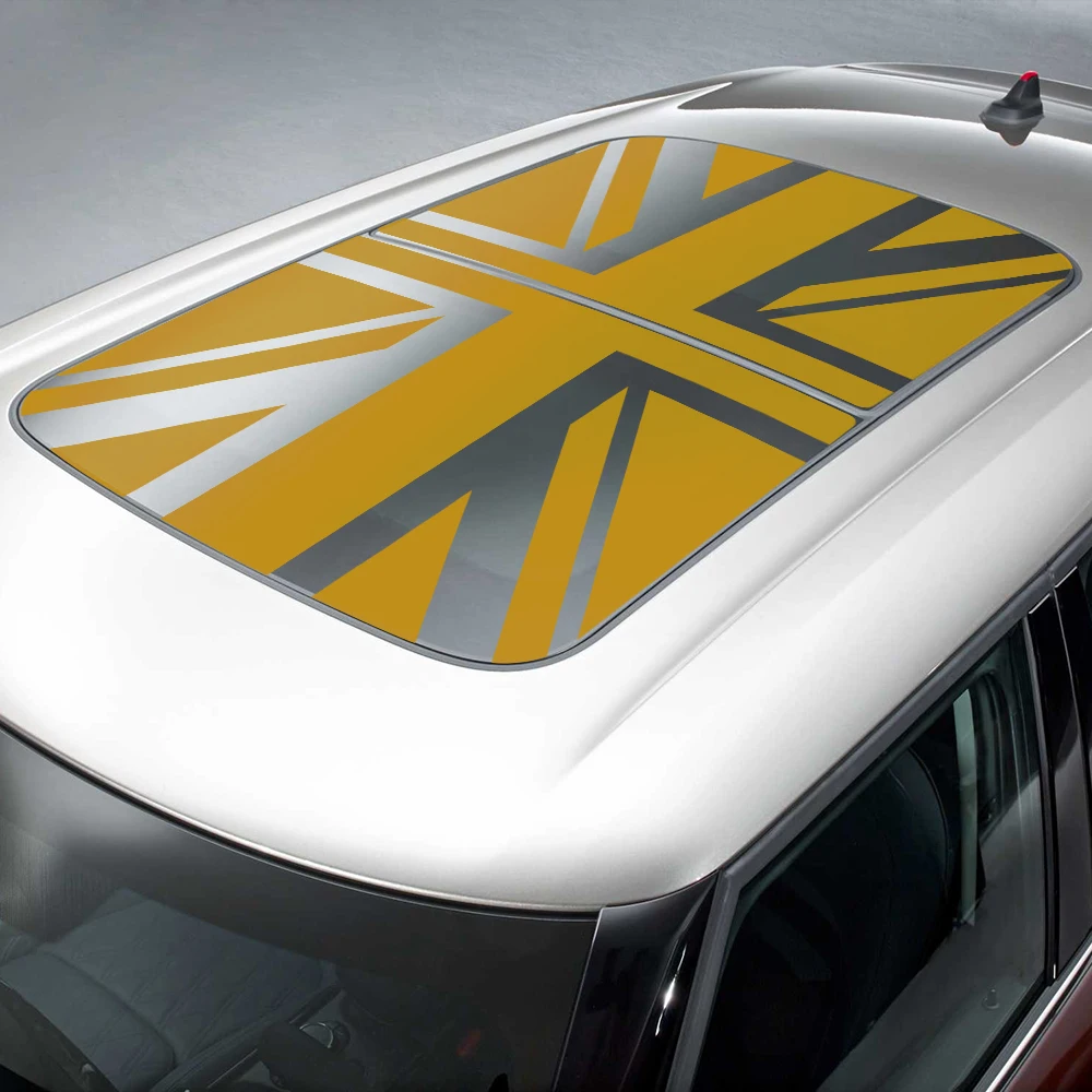 

Union Jack Sunroof Sticker Film Vinyl Roof Window Sticker Decoration For M Coope r F 54 F 55/56/60 R 56/60/61 Car Accessories