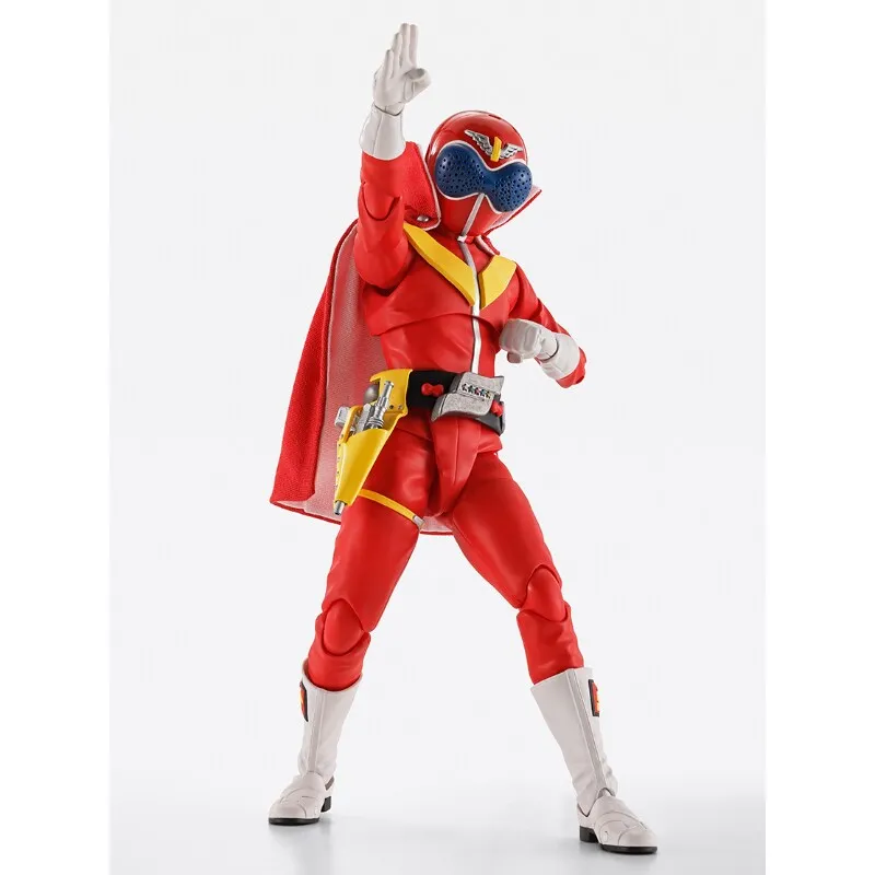 Фото Коллекционная фигурка Bandai SHF Shinkocchou Seihou Akarenger Super Sentai к 50-летию, модель-игрушка, подарок для фанатов №3