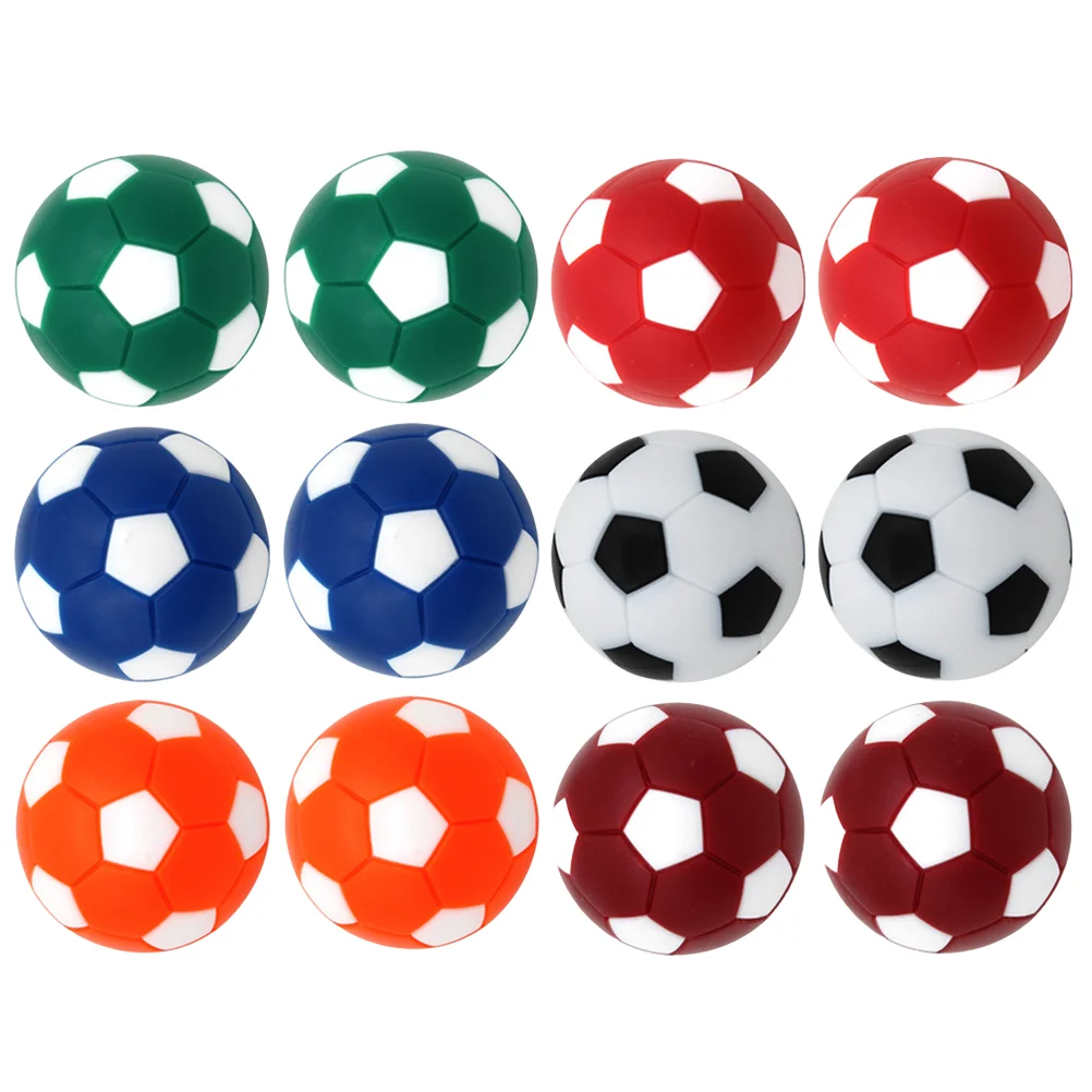 

12PCS Foosball Table Balls Replacement Foosballs Replacement Footballs Table Football Balls Foosball Soccer Balls