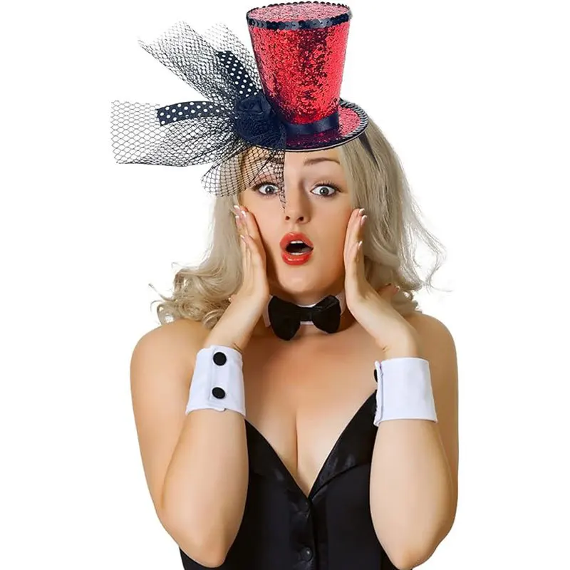 Детский головной убор из нетканого материала для косплея Хэллоуина ведьмы в виде