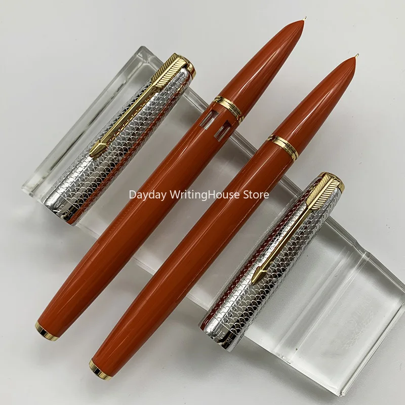 Перьевая ручка Wingsung с золотым зажимом Стерлинговое Серебро 601 пробы