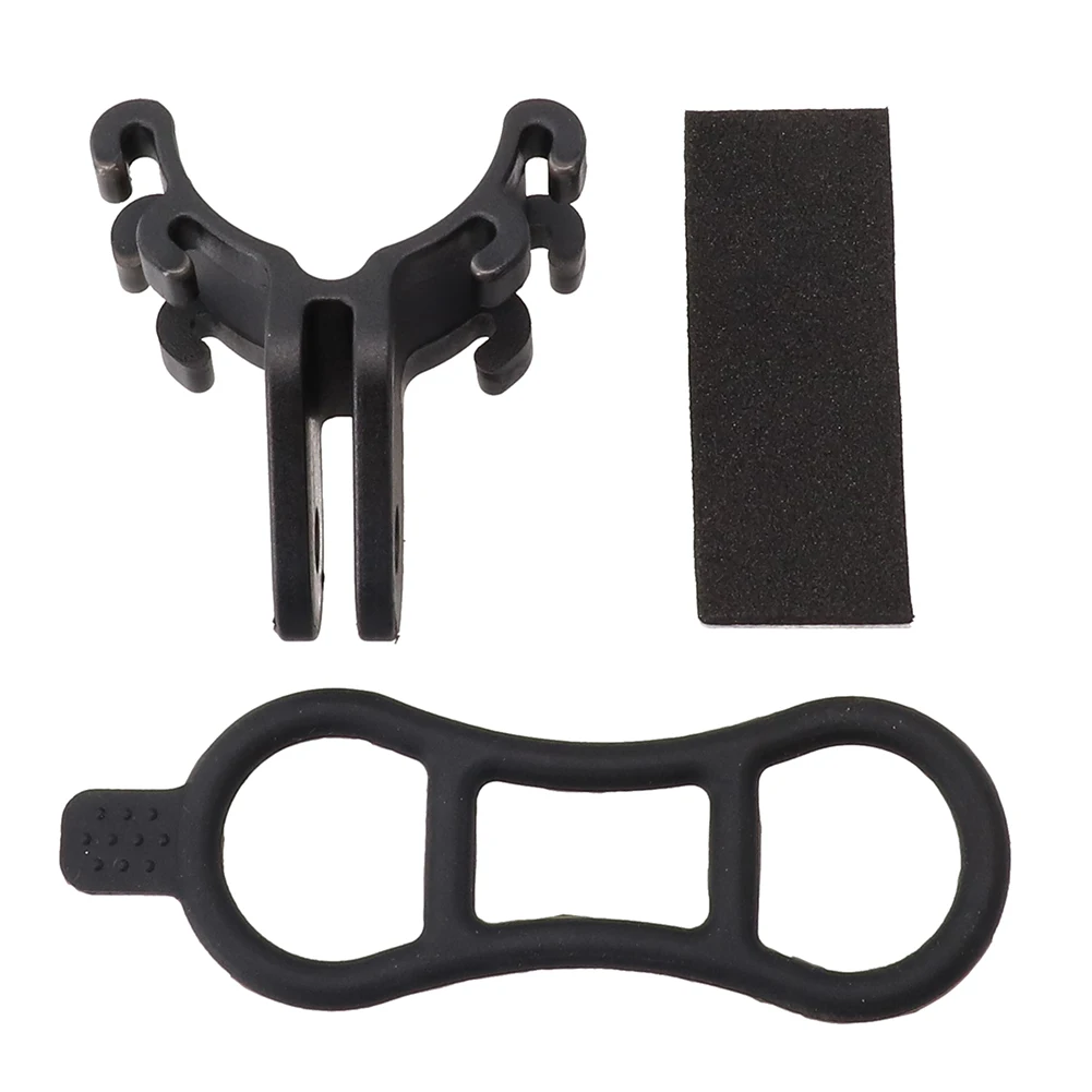 

Wrench Number Plate Digital Sticker Light Holder Convenient MTB Road Bike Flashlight Lamp Torch Clip Holder 2PCS
