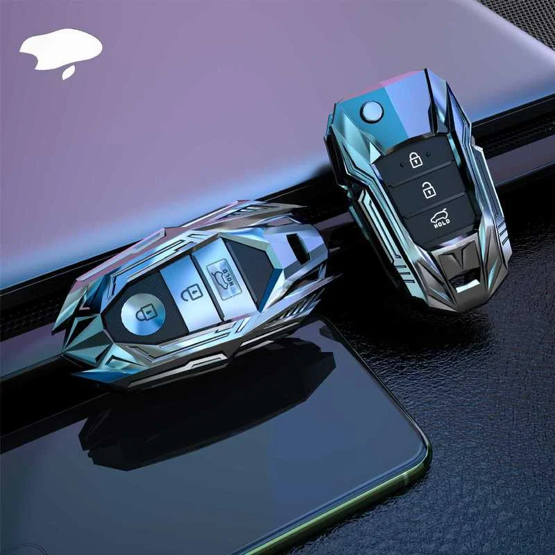 

Alloy Car Key Cover Case Holder Shell for KIA RIO 3 K2 K3 K4 K5 Sportage Optima Sorento Picanto Niro Soul Keychains Accessories