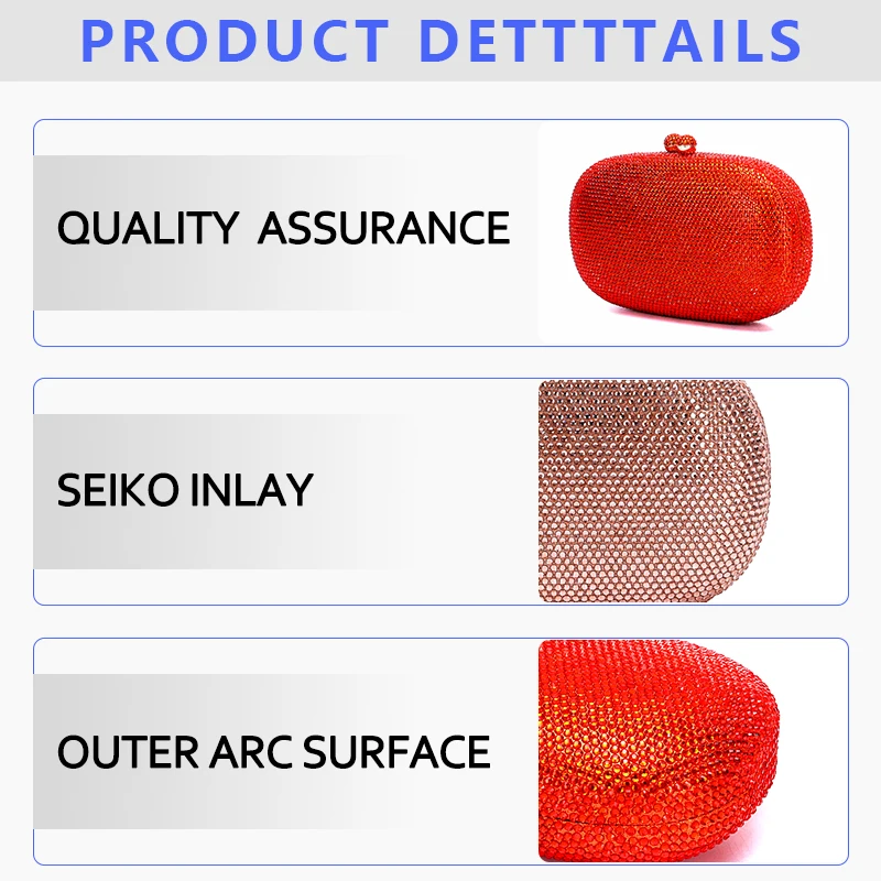 Новинка Женская вечерняя сумочка с кристаллами и стразами женская