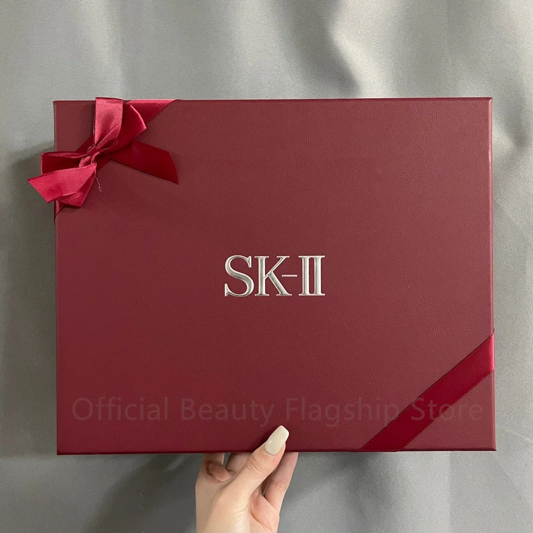 Official Japan Sk-II set 230ML fairy water 80g multi-face scrub cream 15g scrub eye cream 120g face wash 50ML small bulb essence