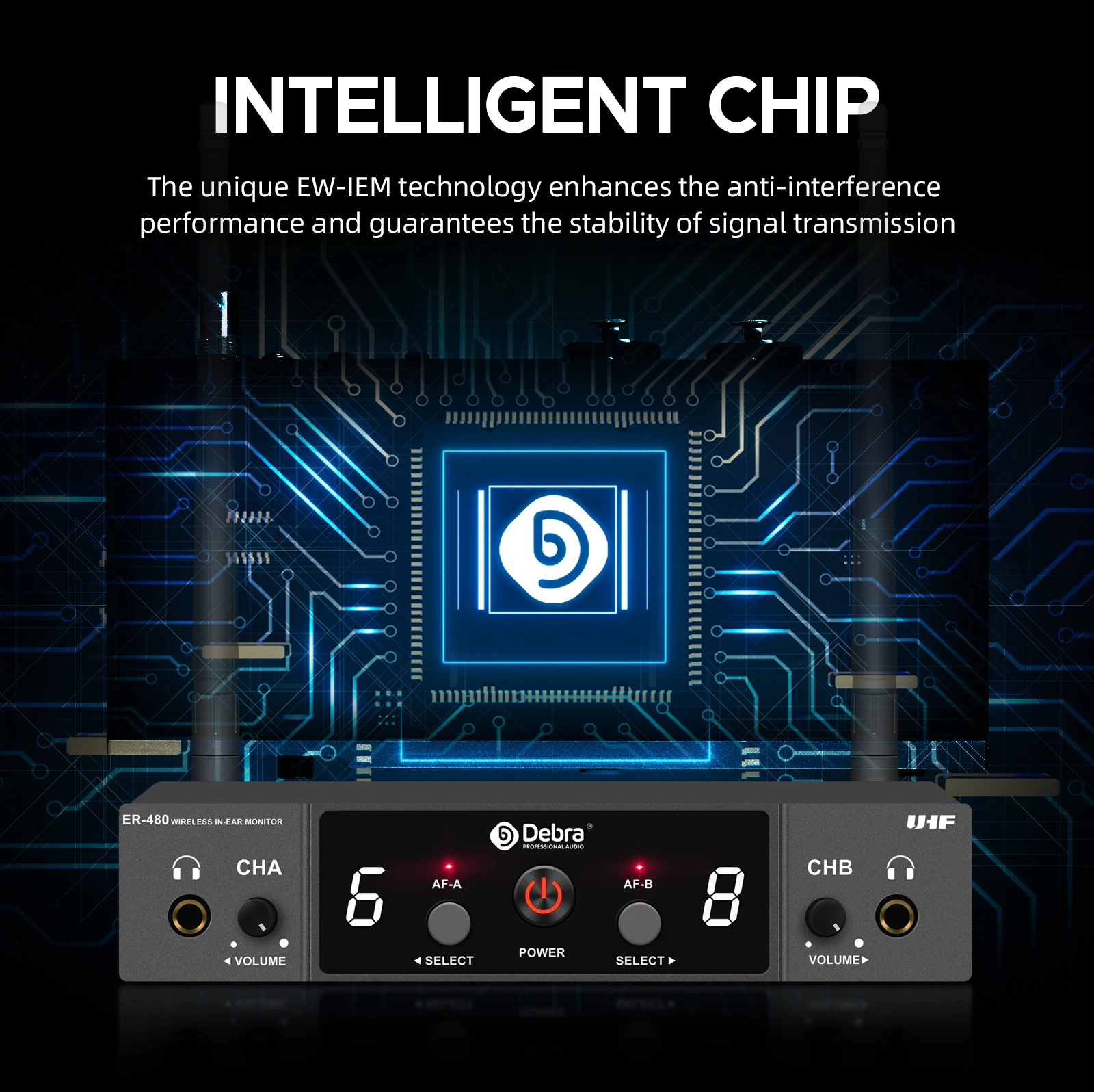 Беспроводная система внутриканальных мониторов IKGE ER-480