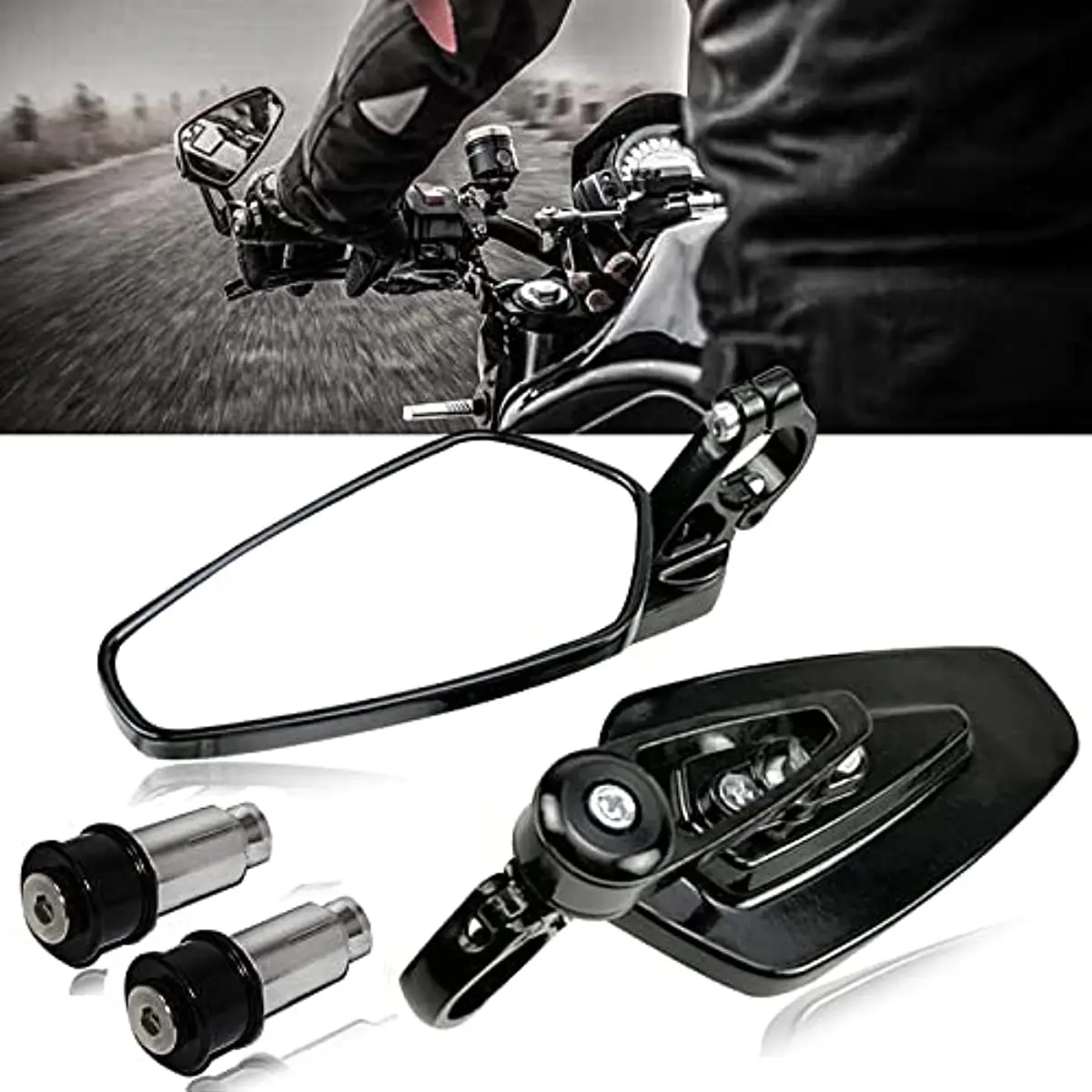 

Боковые зеркала заднего вида для мотоциклов Honda GROM MXS125 CB500F Yamaha