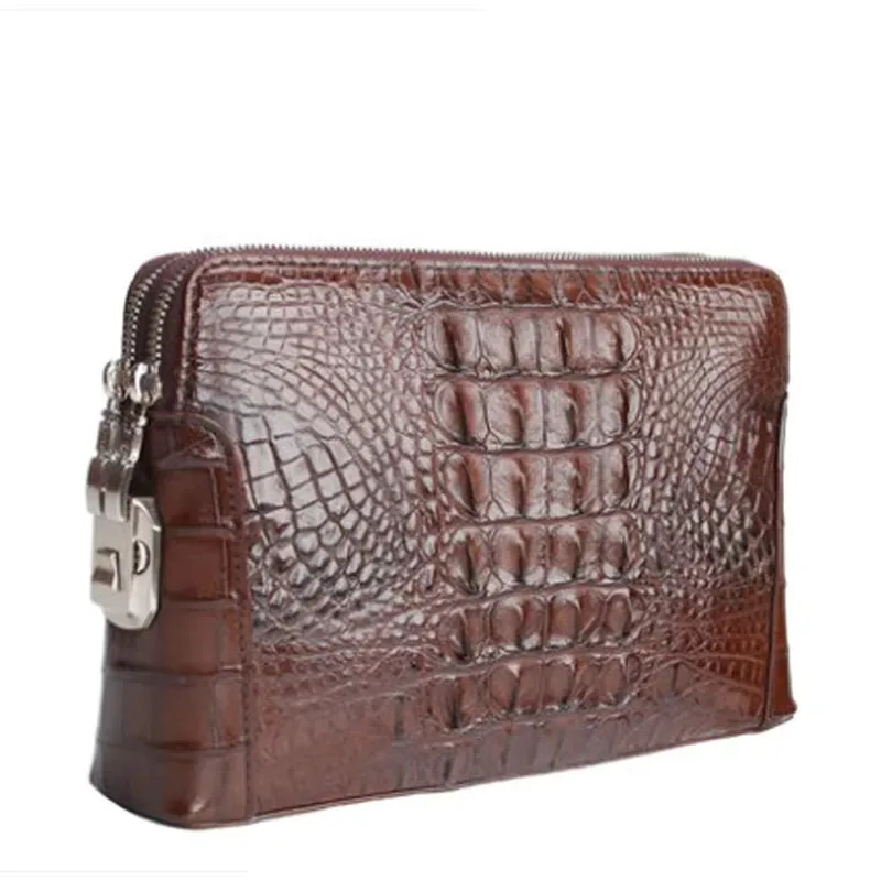 Mafeimengge сумка из крокодиловой кожи мужская с замком в деловом коду сумка-конверт