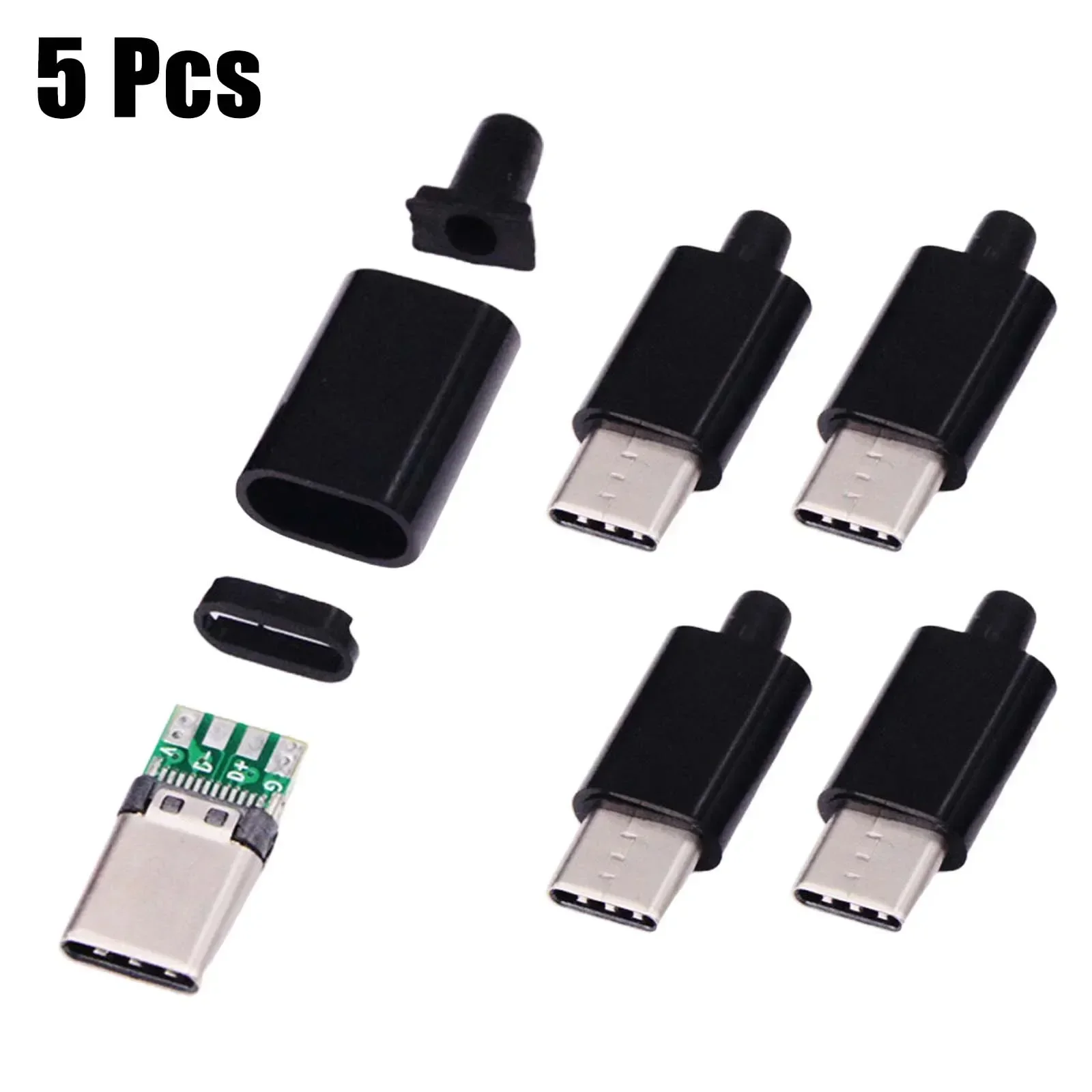 

ANENG USB 3.1 разъем типа C зеленый 5 шт.