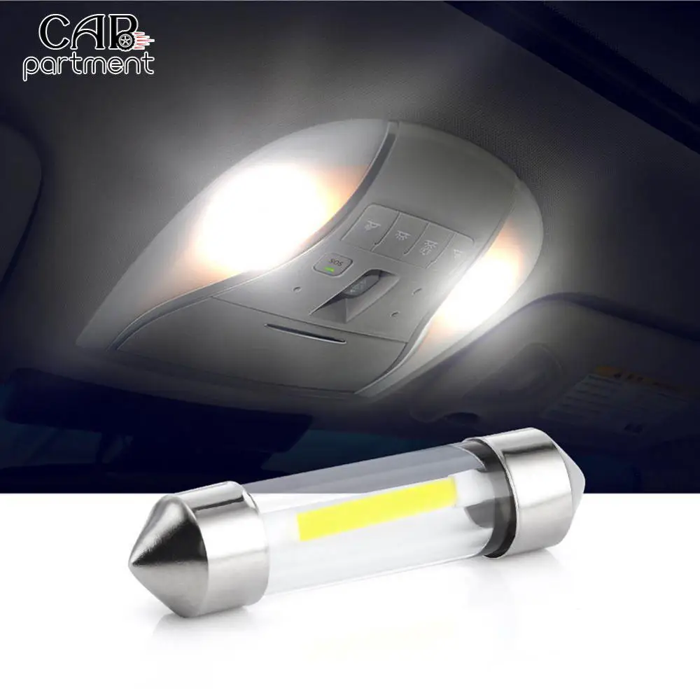 

Universal Dome Reading License Plate Lamp C5w White Car Dome Lamp Superbright Car Accessories Auto Lamp Car Interior Lights 12v