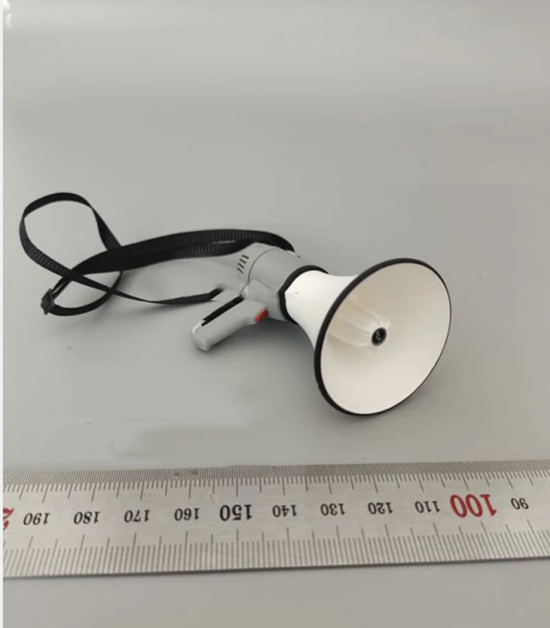 

Hot Sales 1/6th Mini Toys Model Gray Louder Speaker PVC Material Model For 12" Police Action Figure Collectable