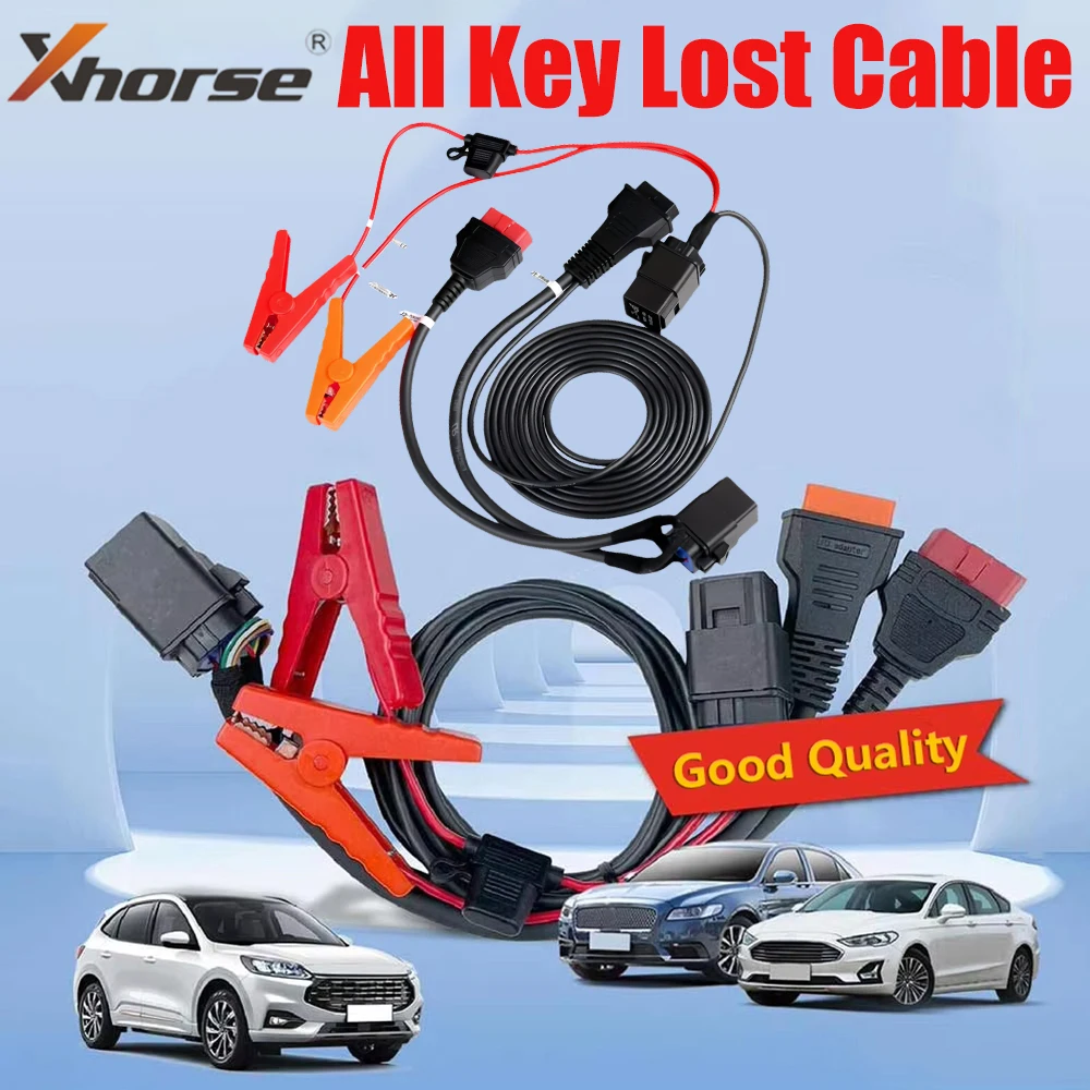 

Xhorse All Key Lost Cable для Ford 2016-2021 Smart Key AKL с активной сигнализацией работает с VVDI Key Tool Plus