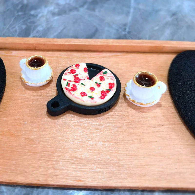 

1 шт., миниатюрный кукольный домик, украшение для дома, миниатюрная кофейная чашка, реквизит для сцены съемки, украшение для кукольного дома