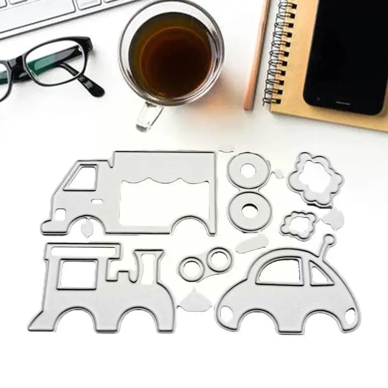 

1pc Small Car Knife Die Diy Metal Carbon Steel Knife Paper Car Dies Embossing Cutting Etching Scrap Knives Die Handmade Die Z7N1