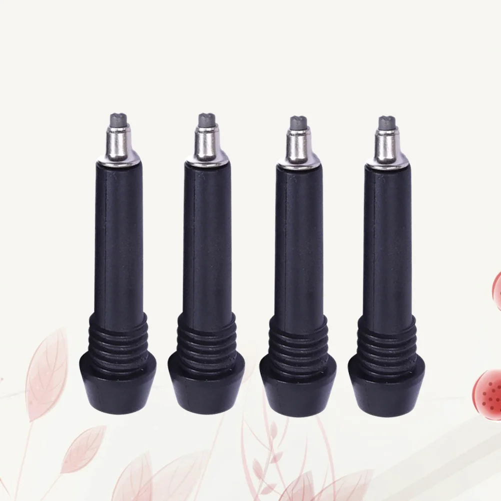 

4 Pcs Carbon Tungsten Steel Climbing Rod Tip Trekking Pole Walking Sticks Hiking Gear Outdoor