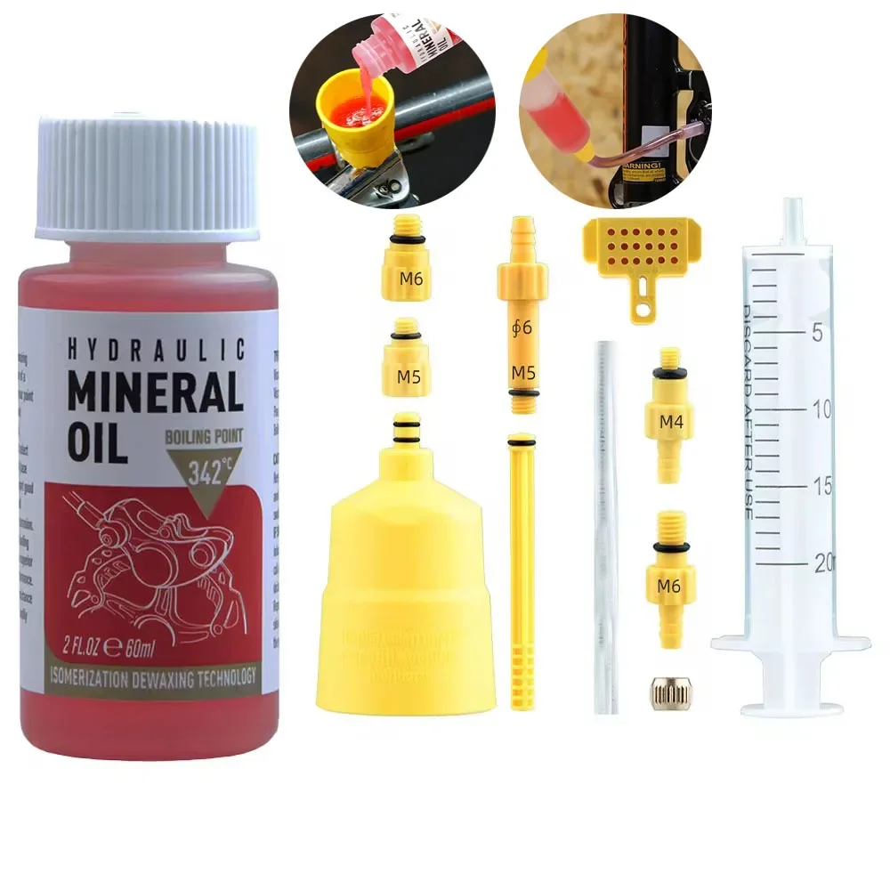 Тормозное минеральное масло для горного велосипеда технического обслуживания