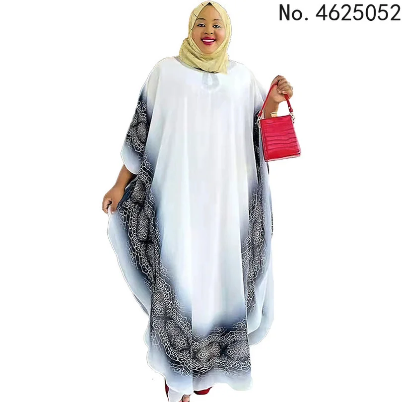 

Summer Fashion Style 2022 Spring African Women Polyester Plus Size Long Dress African Dresses for Women African Clothes