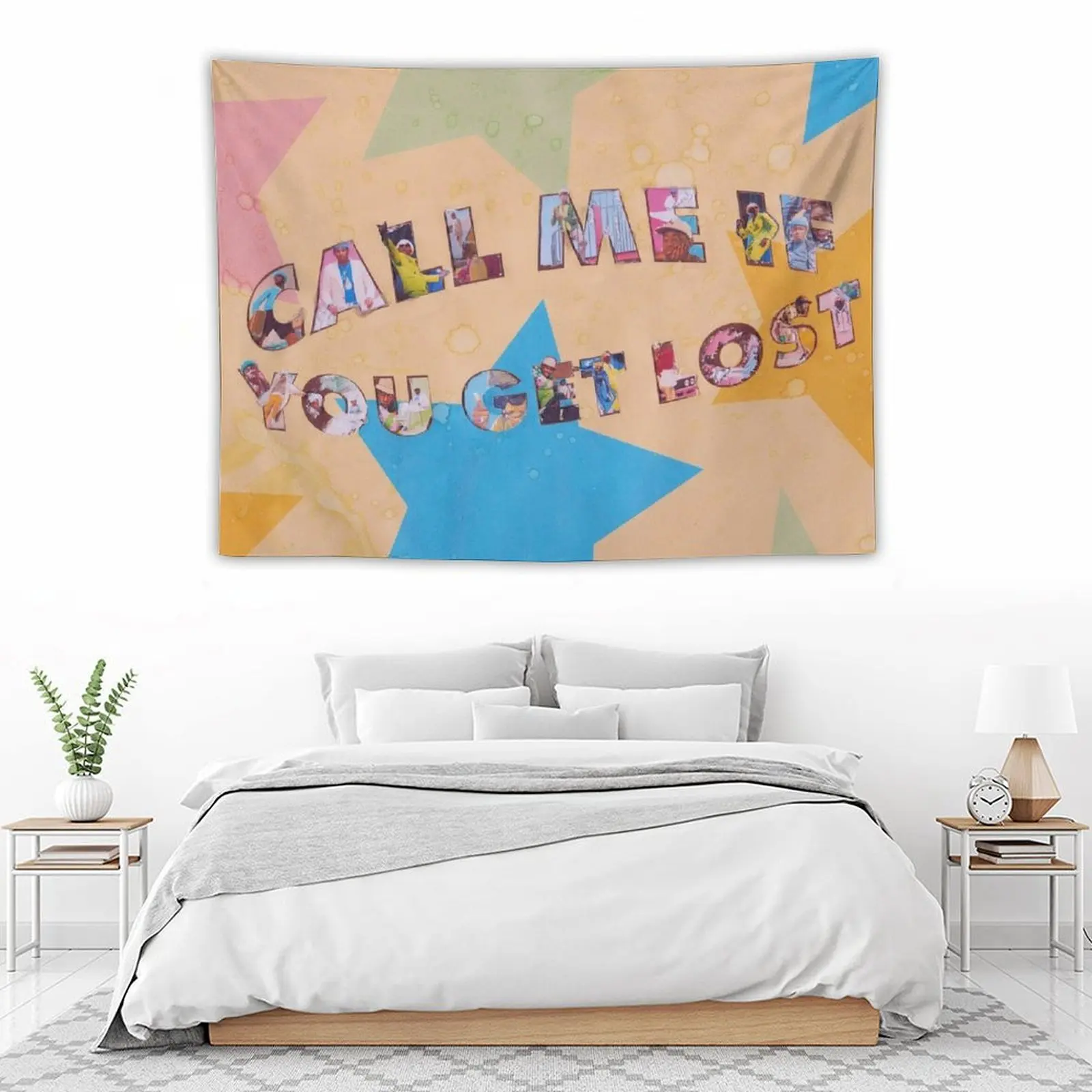 Tyler Call Me If You Get Lost Гобелен на заказ Настенный ковер Милый декор комнаты Подвесной