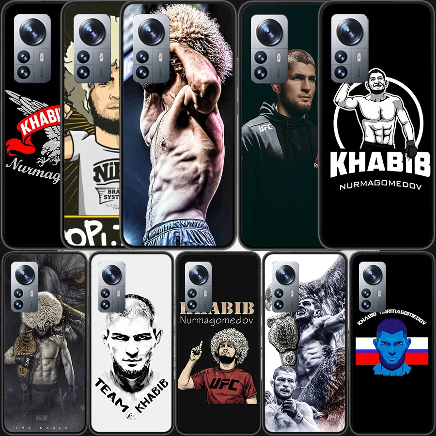 

Khabib Nurmagomedov Phone Case For Xiaomi Mi 12 11T 10T 9T Pro 12X 11i 11 Ultra 10 Lite 5G 9 8 6X 5X Capa Coque