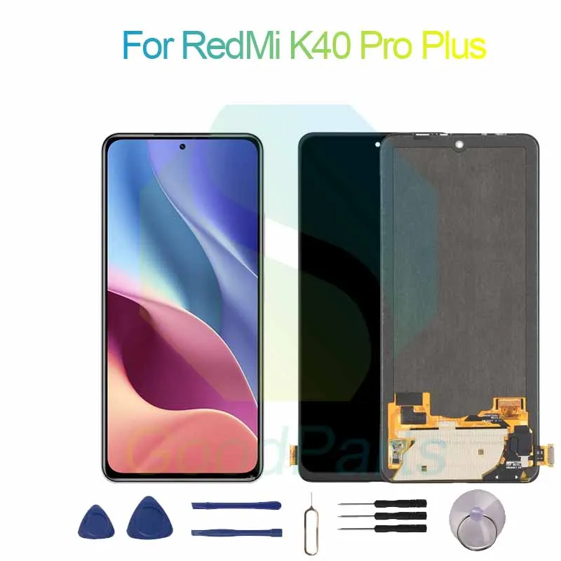ЖК-экран для RedMi K40 Pro Plus 6,67 дюйма для RedMi K40 Pro + сменный сенсорный дигитайзер в сборе