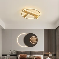 sarok ceiling lights round led fixtures copper down light modern luxury decor for bed room foyer dining room