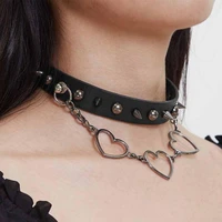 chic choker collar all matching durable creative neck pendant ladies collar women punk collar