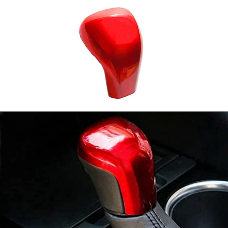 Для Toyota Corolla 2019-21 красная накладка на ручку переключения передач декоративная
