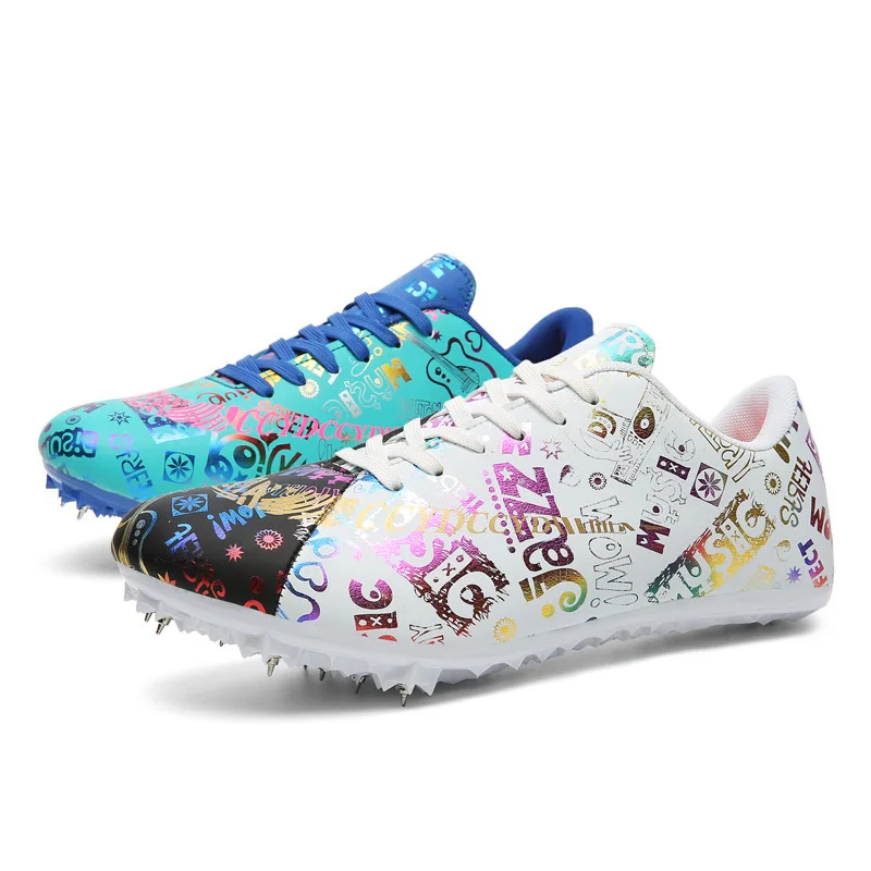 Nail Track and Field Shoes Man and Women Professional Middle and Long Running Long Jump Sneakers for Student Competition Shoes