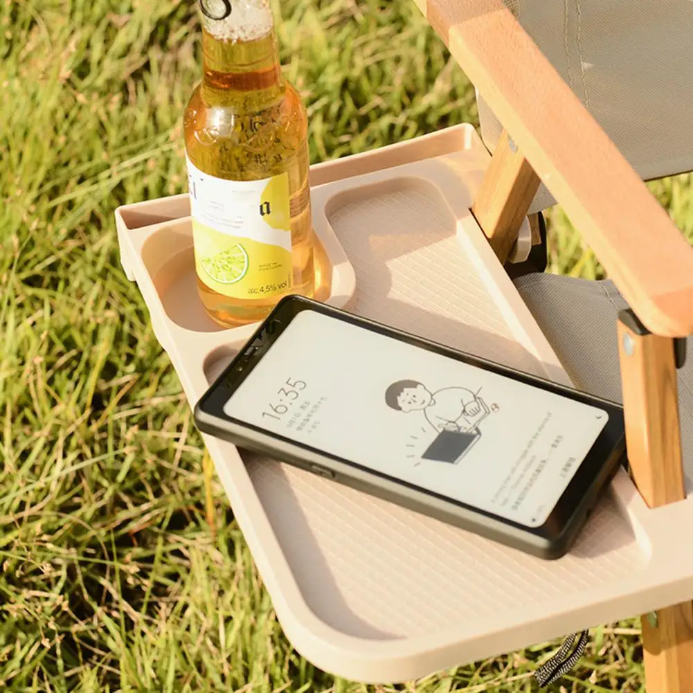 Полка с держателем для бутылки водой уличное кресло кемпинга полка чашки