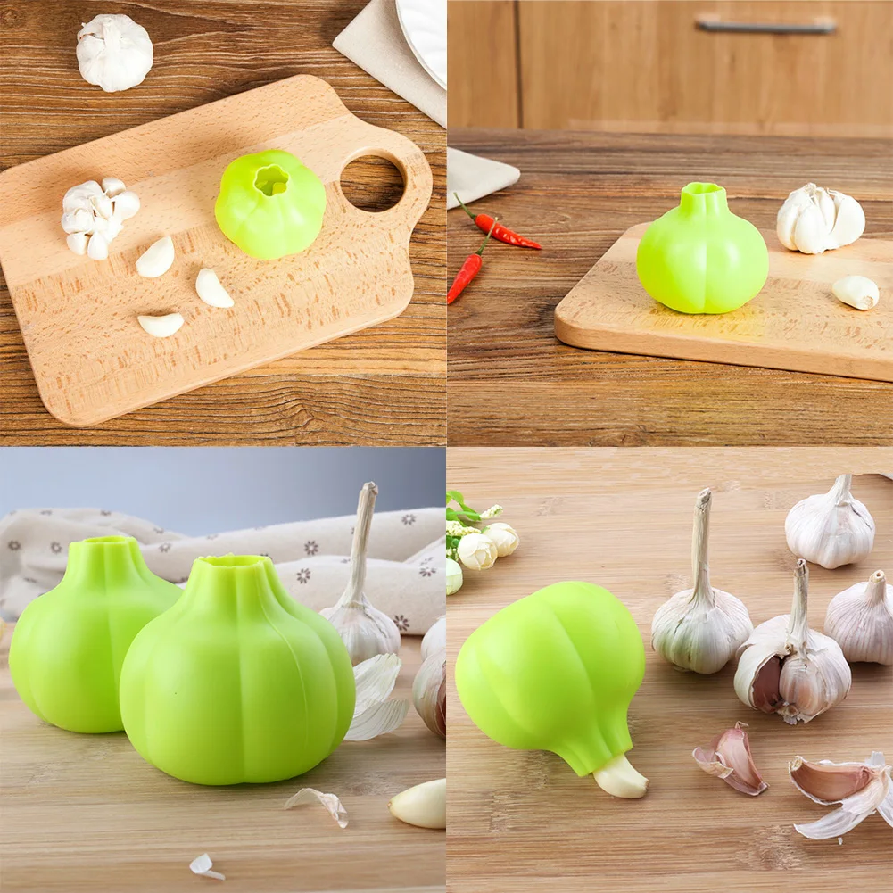

Non-toxic Garlic Peeler Household Garlic Roller Stripper Silicone Garlic Peeling Tube Creative Kitchen Garlic Roller Stripper