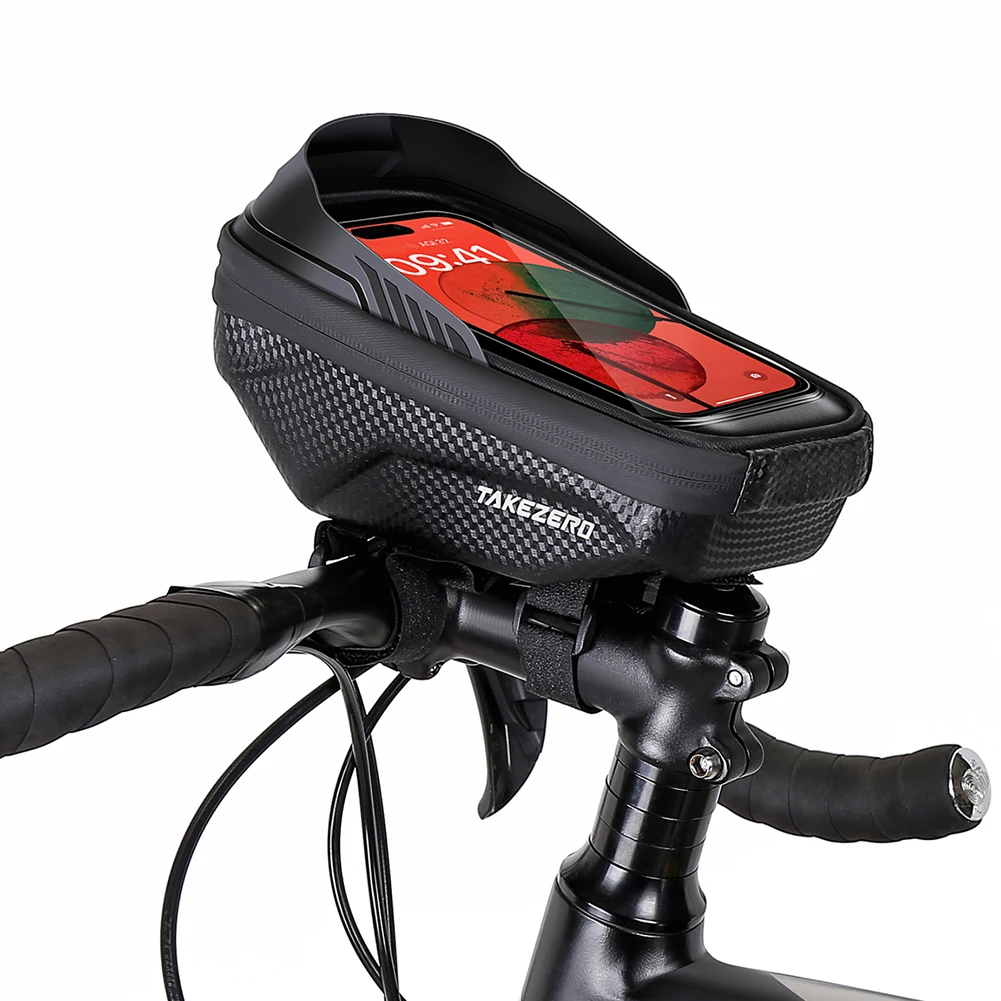 1л сумка на переднюю раму велосипеда водонепроницаемый держатель для телефона