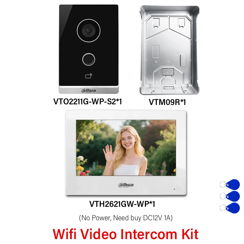 Dahua VTO2211G-WP-S2 Wi-Fi видеодомофон